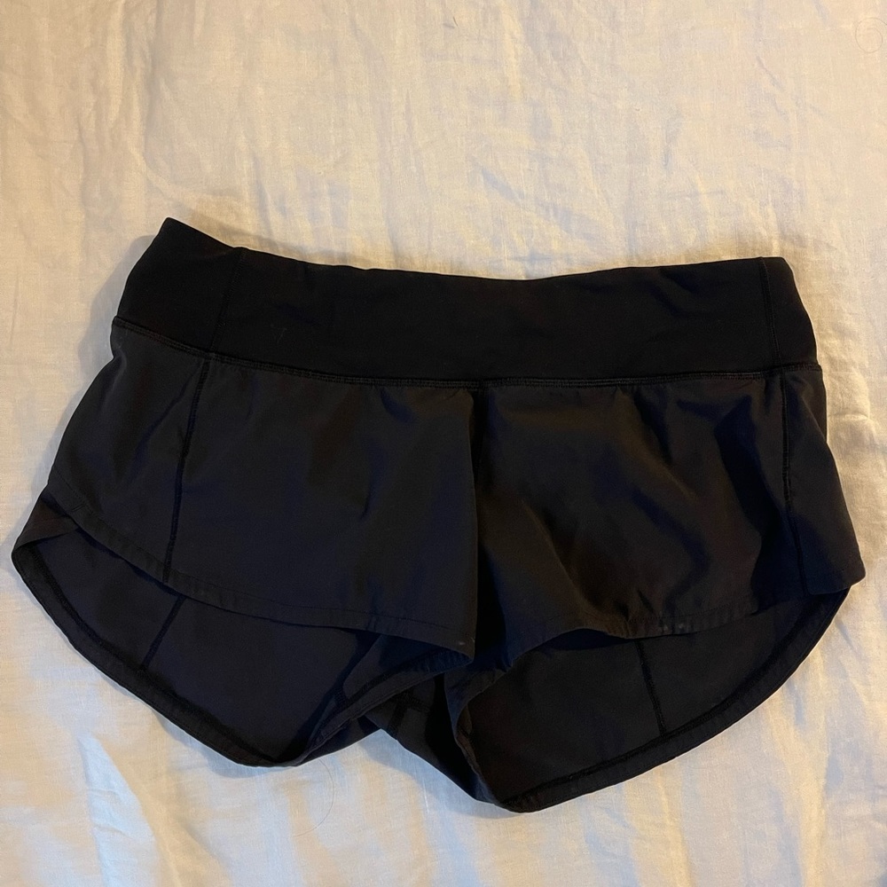 Black speed shorts